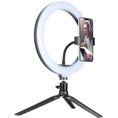 Tracer TRAOSW46747 Ringleuchte - 120 LED, verstellbar, USB, Schwarz Tracer TRAOSW46747 Ringleuchte - 120 LED, verstellbar, USB, Schwarz
