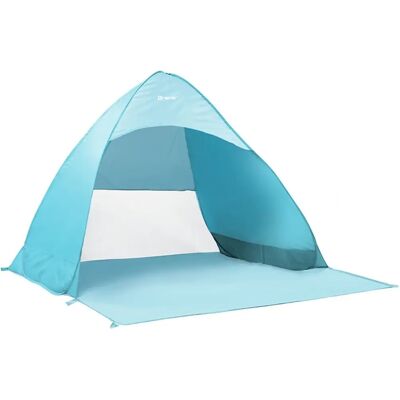 Tracer Blau Strandzelt 160x150x115cm - Sofortaufbau Tracer Blau Strandzelt 160x150x115cm - Sofortaufbau