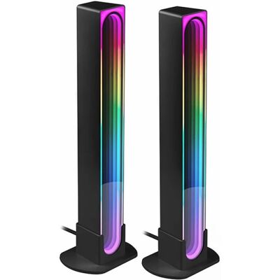 Tracer RGB Ambience Lampka biurkowa - Smart Vibe Czarna Wielokolorowa Tracer RGB Ambience Lampka biurkowa - Smart Vibe Czarna Wielokolorowa