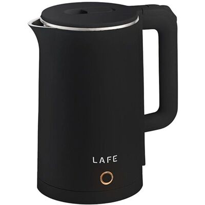 Lafe - 47467 - 1,8 L - Paroi double - Bouilloire électrique - Publicité Lafe - 47467 - 1,8 L - Paroi double - Bouilloire électrique - Publicité