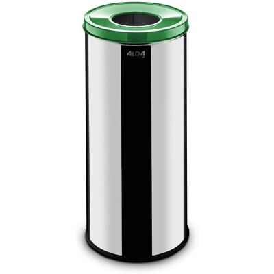 Alda Edelstahl 45L Mülleimer - Für Recycling & Abfall Alda Edelstahl 45L Mülleimer - Für Recycling & Abfall