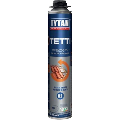 Tytan Tetti 750ml - Schiuma Poliuretanica per Tetti & Costruzioni Tytan Tetti 750ml - Schiuma Poliuretanica per Tetti & Costruzioni