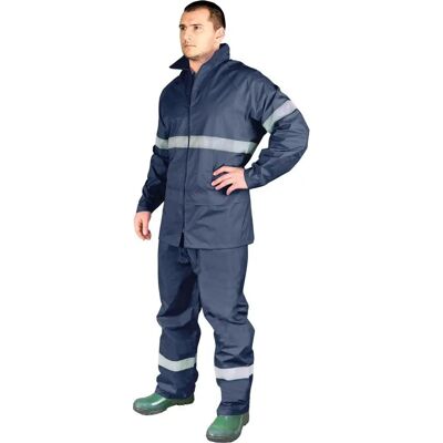Reis 2-delad regnjacka blå XL - Rain Suit Reis 2-delad regnjacka blå XL - Rain Suit
