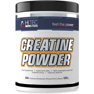 Proszek kreatyny Hi Tec Nutrition - 500g - Wspiera wzrost i siłę mięśni Proszek kreatyny Hi Tec Nutrition - 500g - Wspiera wzrost i siłę mięśni