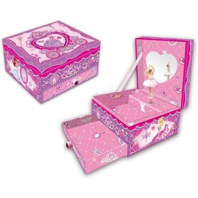 Pecoware Rosa Prinzessin Spieluhr - Klassische Melodie Pecoware Rosa Prinzessin Spieluhr - Klassische Melodie