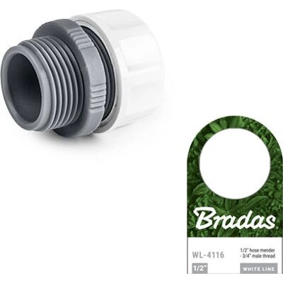 Bradas - WL-4116 - pezzo tubo 1/2\" - Connettore Bradas - WL-4116 - pezzo tubo 1/2\" - Connettore