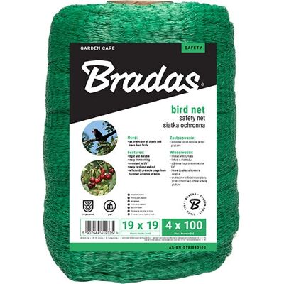 Bradas AS-BN10191940100 Gartenzäunung - Vogelschutznetz Bradas AS-BN10191940100 Gartenzäunung - Vogelschutznetz