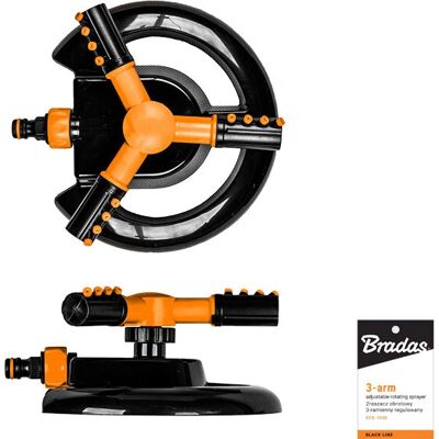 Bradas - ECO-1030 - Black Line - 3-Arm Sprinkler Bradas - ECO-1030 - Black Line - 3-Arm Sprinkler