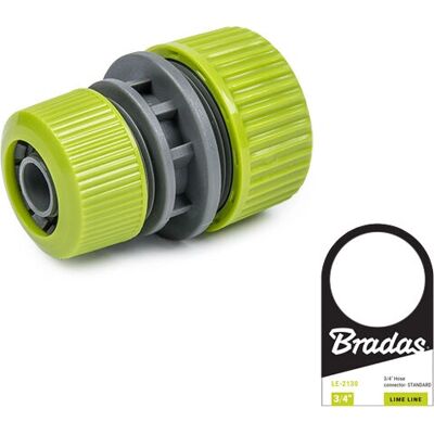 Bradas - LE-2111 - 3/4in PVC - Rohrkupplung Bradas - LE-2111 - 3/4in PVC - Rohrkupplung