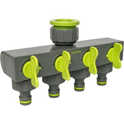 Bradas - LE-3033 - 4-uscite - Distributore irrigazione Bradas - LE-3033 - 4-uscite - Distributore irrigazione