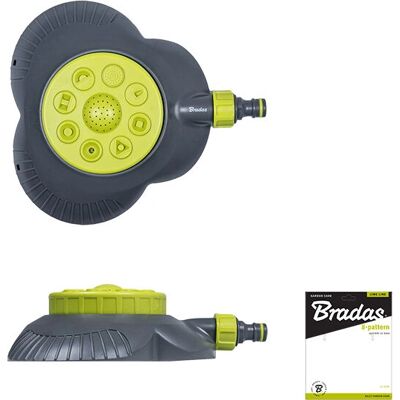 Bradas - Lime Line 8-Funzioni Irrigatore - raggio 7m - Sprinkler Bradas - Lime Line 8-Funzioni Irrigatore - raggio 7m - Sprinkler