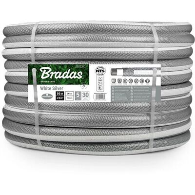 Manguera de Jardín Bradas 50m PVC - 5 Capas, Resistente a Torceduras, UV Manguera de Jardín Bradas 50m PVC - 5 Capas, Resistente a Torceduras, UV