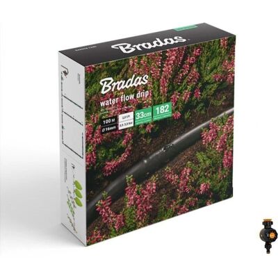 Kit di irrigazione a goccia Water Flow 100M - Bradas Kit di irrigazione a goccia Water Flow 100M - Bradas