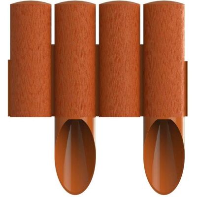 Cellfast Palizzata Giardino Ziegelsteinrot 25,5cm - Bordi da giardino Cellfast Palizzata Giardino Ziegelsteinrot 25,5cm - Bordi da giardino