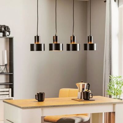 Sigma Lineal 4-Light Black Ceiling Lamp - Ceiling Lamp Sigma Lineal 4-Light Black Ceiling Lamp - Ceiling Lamp