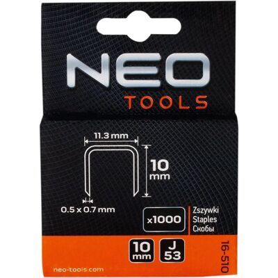 Neo Modell 16-510 Zinkbeschichtete Klammern - Klammern Neo Modell 16-510 Zinkbeschichtete Klammern - Klammern