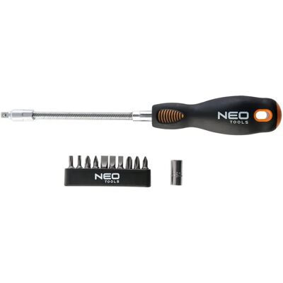 NEO TOOLS Modell 04-212 Flexibelt Skruvmejselsset NEO TOOLS Modell 04-212 Flexibelt Skruvmejselsset