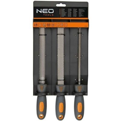 Set de 3 Râpes à Bois NEO Tools - Outils de Travail du Bois Set de 3 Râpes à Bois NEO Tools - Outils de Travail du Bois