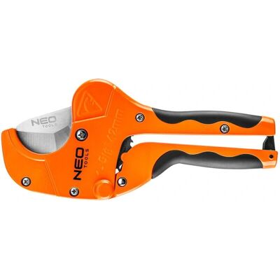 Neo Rohrabschneider - 0-45mm Edelstahlmesser, Ergonomischer Griff Neo Rohrabschneider - 0-45mm Edelstahlmesser, Ergonomischer Griff