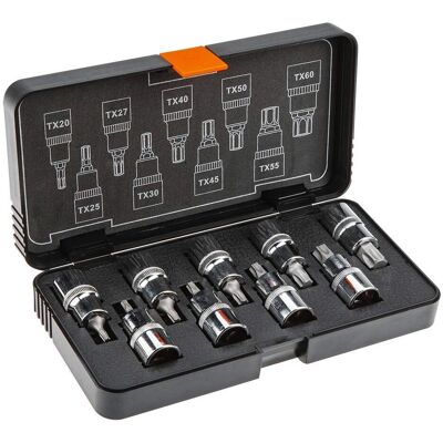 Jeu de 9 douilles Torx NEO TOOLS 08-707 Jeu de 9 douilles Torx NEO TOOLS 08-707