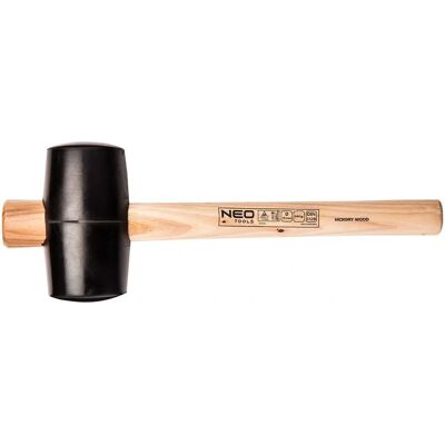 NEO tools 25-053 Hammer - Martelo de borracha com cabo de madeira NEO tools 25-053 Hammer - Martelo de borracha com cabo de madeira