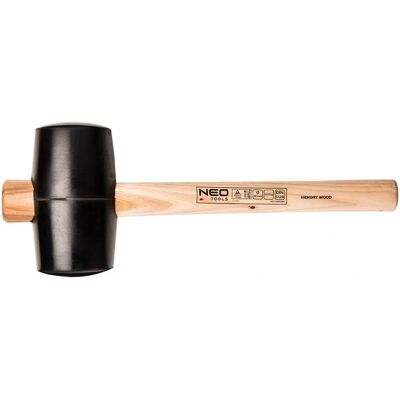 Strumenti NEO 25-054 Martello - Gomma, Manico Hickory, 1200g Strumenti NEO 25-054 Martello - Gomma, Manico Hickory, 1200g