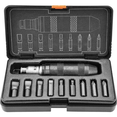 NEO Tools 11-delige Professionele Slagschroevendraaier Set NEO Tools 11-delige Professionele Slagschroevendraaier Set