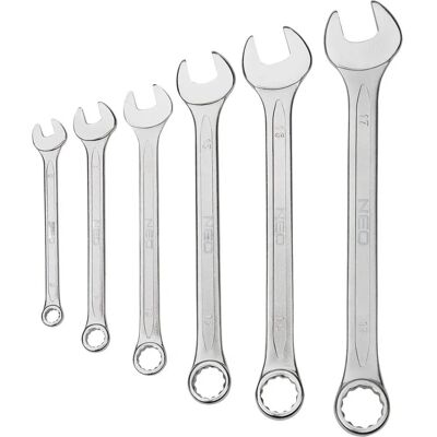 Neo Tools Klucze 6-22 mm - Zestaw 12 Neo Tools Klucze 6-22 mm - Zestaw 12