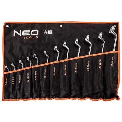 Neo Tools Satz aus 12 Ringschlüsseln 6-32 mm - Ringschlüssel Neo Tools Satz aus 12 Ringschlüsseln 6-32 mm - Ringschlüssel