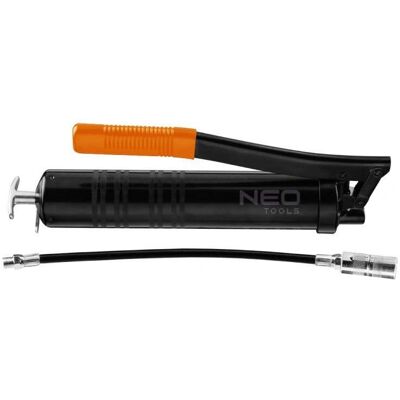 NEO TOOLS Pistola de Lubrificação - 400ml, Aço, Alta Pressão NEO TOOLS Pistola de Lubrificação - 400ml, Aço, Alta Pressão