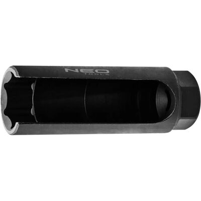Clé pour sonde lambda NEO TOOLS - 22mm - 3/8" Attelage - 90mm Clé pour sonde lambda NEO TOOLS - 22mm - 3/8" Attelage - 90mm