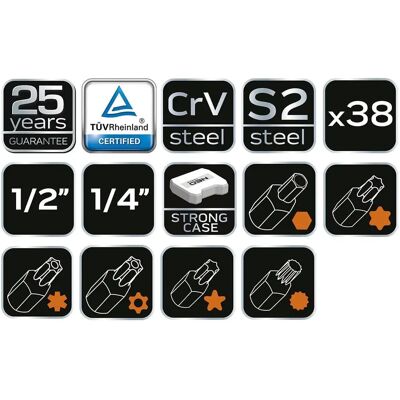 NEO Tools Modelo 08-710 - Juego de Herramientas para Automóviles NEO Tools Modelo 08-710 - Juego de Herramientas para Automóviles