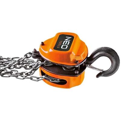 NEO TOOLS - Palan à chaîne 3T 3M Compact NEO TOOLS - Palan à chaîne 3T 3M Compact