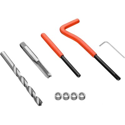 Set de Reparare a Filetelor M8 - Oțel Crom-Vanadiu de Înaltă Calitate Set de Reparare a Filetelor M8 - Oțel Crom-Vanadiu de Înaltă Calitate