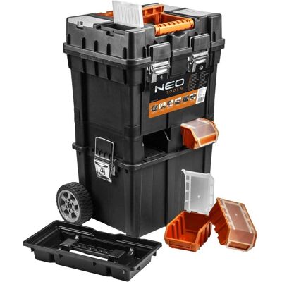 Neo Tools, Skrzynka narzędziowa na kółkach - Schowek Neo Tools, Skrzynka narzędziowa na kółkach - Schowek