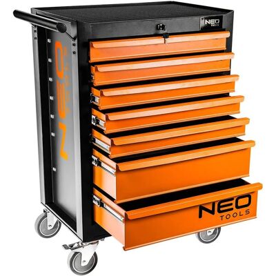 Neo Tools Werkstattwagen 84-222 - Werkzeugschrank mit 7 Schubladen Neo Tools Werkstattwagen 84-222 - Werkzeugschrank mit 7 Schubladen