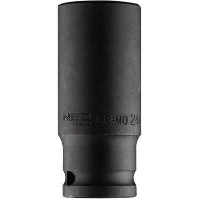 NEO TOOLS Schlagsockel 24mm 1/2" - Für Druckluftwerkzeuge NEO TOOLS Schlagsockel 24mm 1/2" - Für Druckluftwerkzeuge