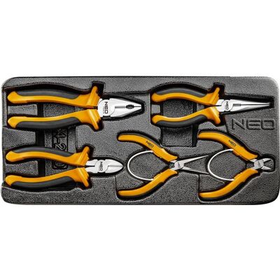 Neo Tools, Zestaw 5 szczypiec - Zestaw narzędzi - Zestaw narzędzi Neo Tools, Zestaw 5 szczypiec - Zestaw narzędzi - Zestaw narzędzi
