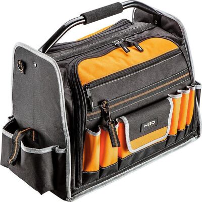 NEO Tools 84-301 Werkzeugtasche - Langlebiger Polyester 600D mit gepolstertem Boden NEO Tools 84-301 Werkzeugtasche - Langlebiger Polyester 600D mit gepolstertem Boden