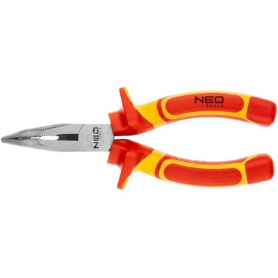 Outils Neo Pince Courbée 160mm Isolée Outils Neo Pince Courbée 160mm Isolée