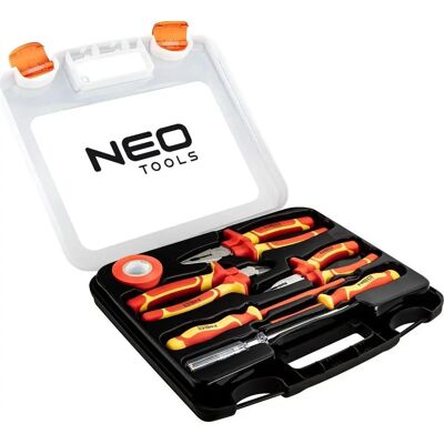 Neo Tools 01-237 Isoliertes 1000V Werkzeugset - Schraubenzieher & Zangen Neo Tools 01-237 Isoliertes 1000V Werkzeugset - Schraubenzieher & Zangen