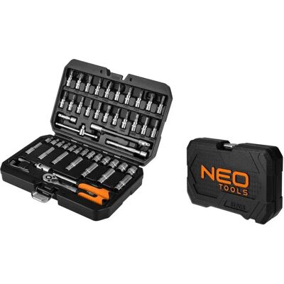 Neo - 1/4in 55-teil - Satin finish - Steckschlüssel-Satz Neo - 1/4in 55-teil - Satin finish - Steckschlüssel-Satz