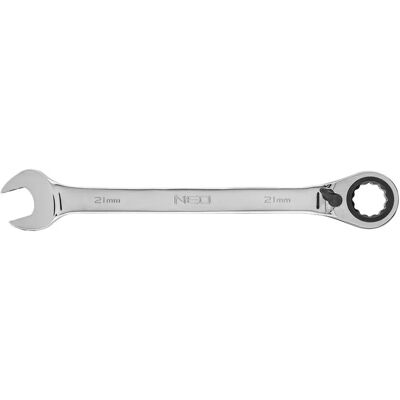 NEO Gereedschap 09-333 Ratchet Sleutel - 21 mm Professioneel Gereedschap NEO Gereedschap 09-333 Ratchet Sleutel - 21 mm Professioneel Gereedschap