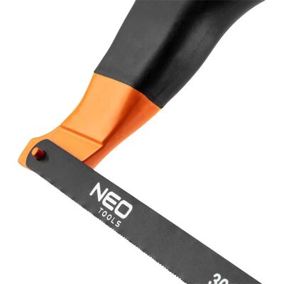Narzędzie NEO Piła ręczna - Heavy-duty 300mm z pojemnikiem na ostrza Narzędzie NEO Piła ręczna - Heavy-duty 300mm z pojemnikiem na ostrza