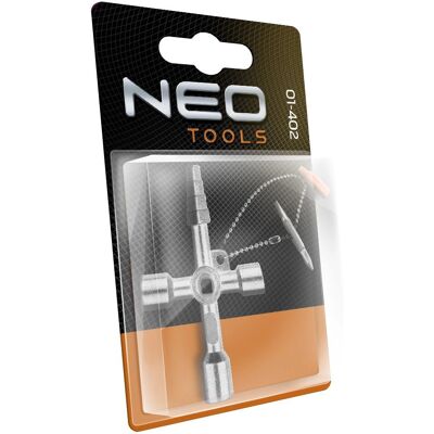 Chiave universale Neo - Set di bussole per armadi Chiave universale Neo - Set di bussole per armadi