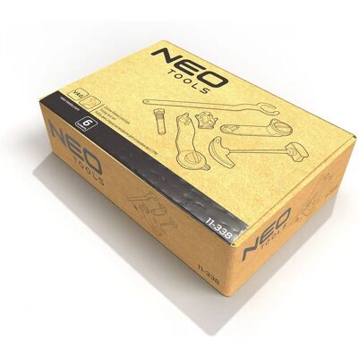 NEO tools 11-338 juego de herramientas mecánicas - Compatible con motores VW NEO tools 11-338 juego de herramientas mecánicas - Compatible con motores VW