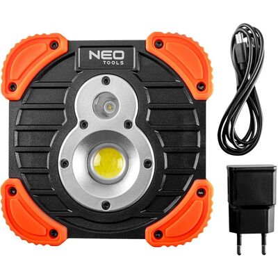 NEO tools 99-040 Oppladbar flomlys - Arbeidslys NEO tools 99-040 Oppladbar flomlys - Arbeidslys