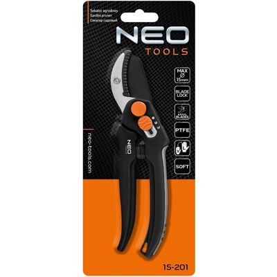Neo Tools 15-201 Gartenschere - Einstellbarer Abstand Neo Tools 15-201 Gartenschere - Einstellbarer Abstand
