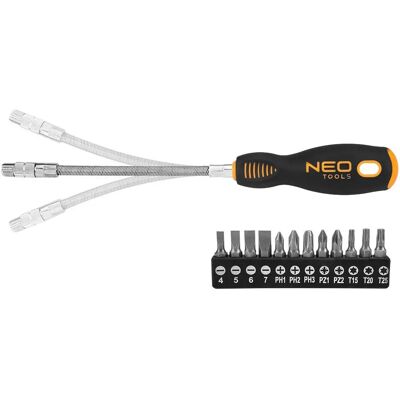 NEO Werkzeuge 04-215 Flexibler Klingen-Schraubendreher - Handwerkzeug NEO Werkzeuge 04-215 Flexibler Klingen-Schraubendreher - Handwerkzeug
