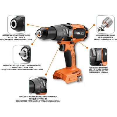 Neo Tools 04-616 Accessoire pour perceuse - Accessoire de perceuse Neo Tools 04-616 Accessoire pour perceuse - Accessoire de perceuse